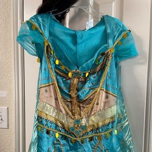 Disguise Women’s Medium Jasmine Teal Adult/Teen Costume